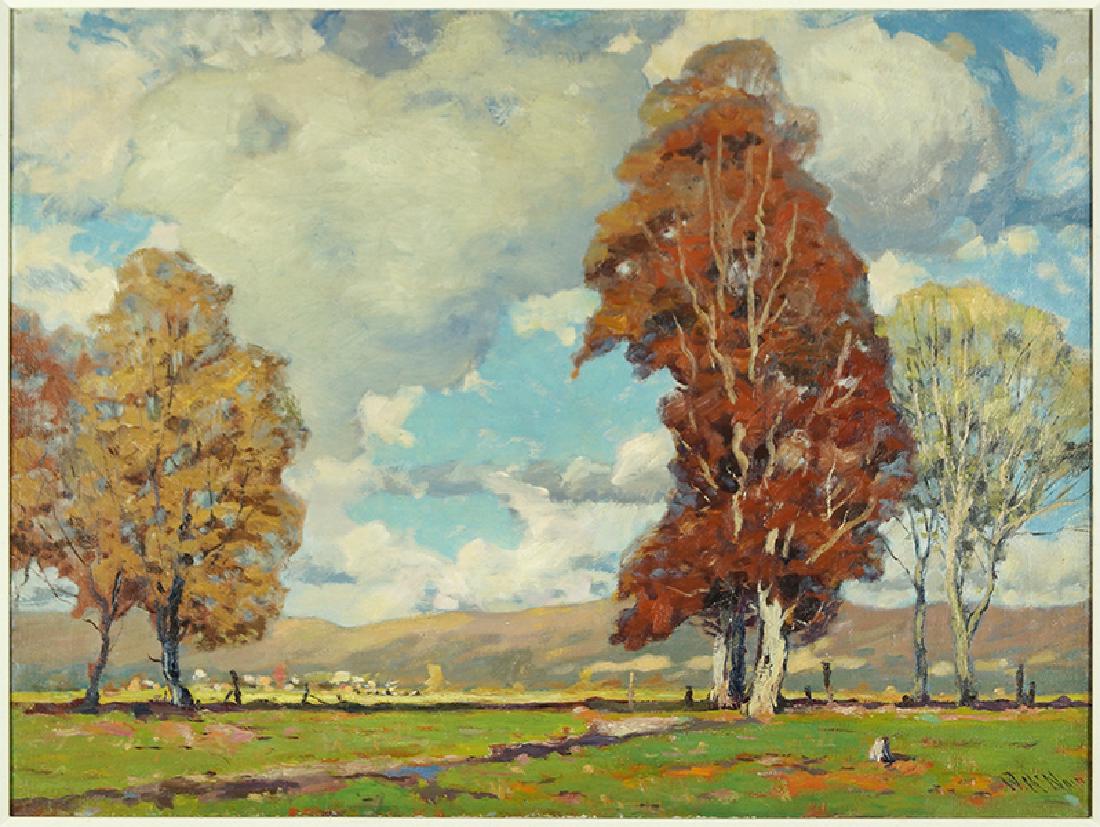 William McNair (American, 1867-) Landscape. (1 of 2)