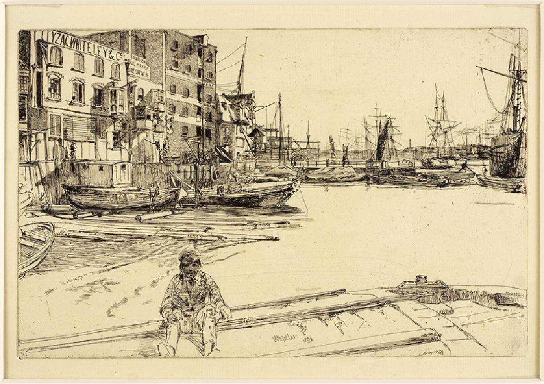 James McNeill Whistler (American, 1834-1903) Eagle (1 of 3)