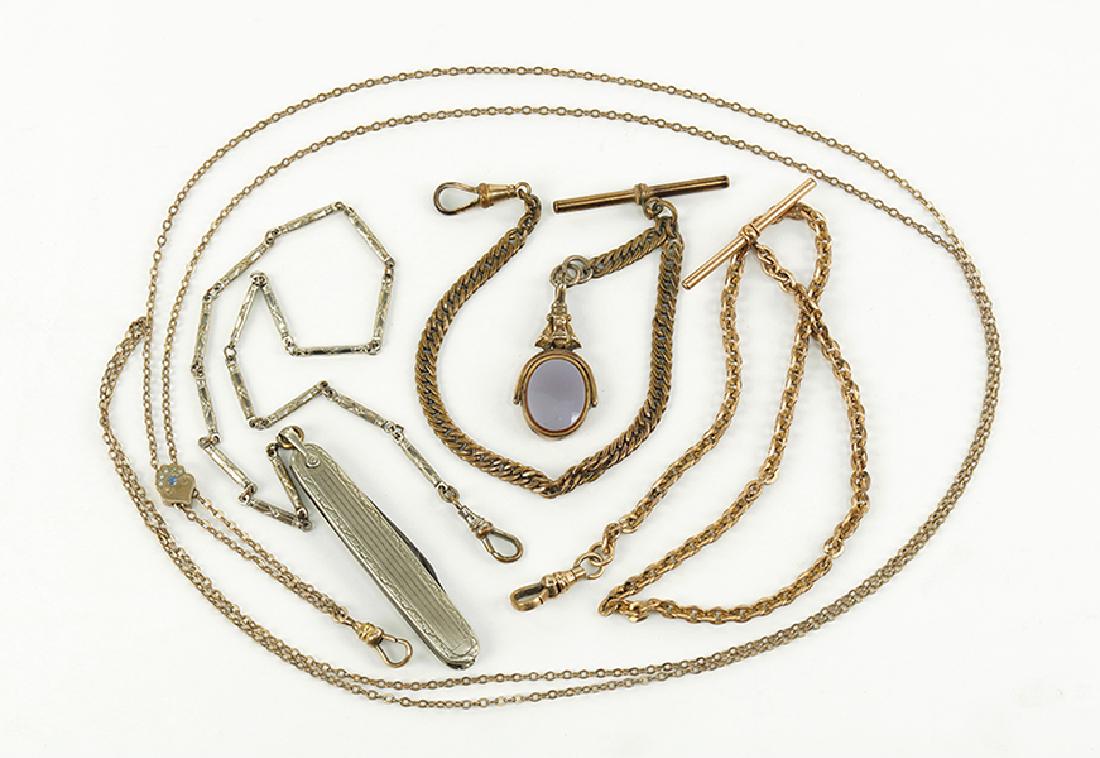 Two Goldfilled Watch Chains. (1 of 1)