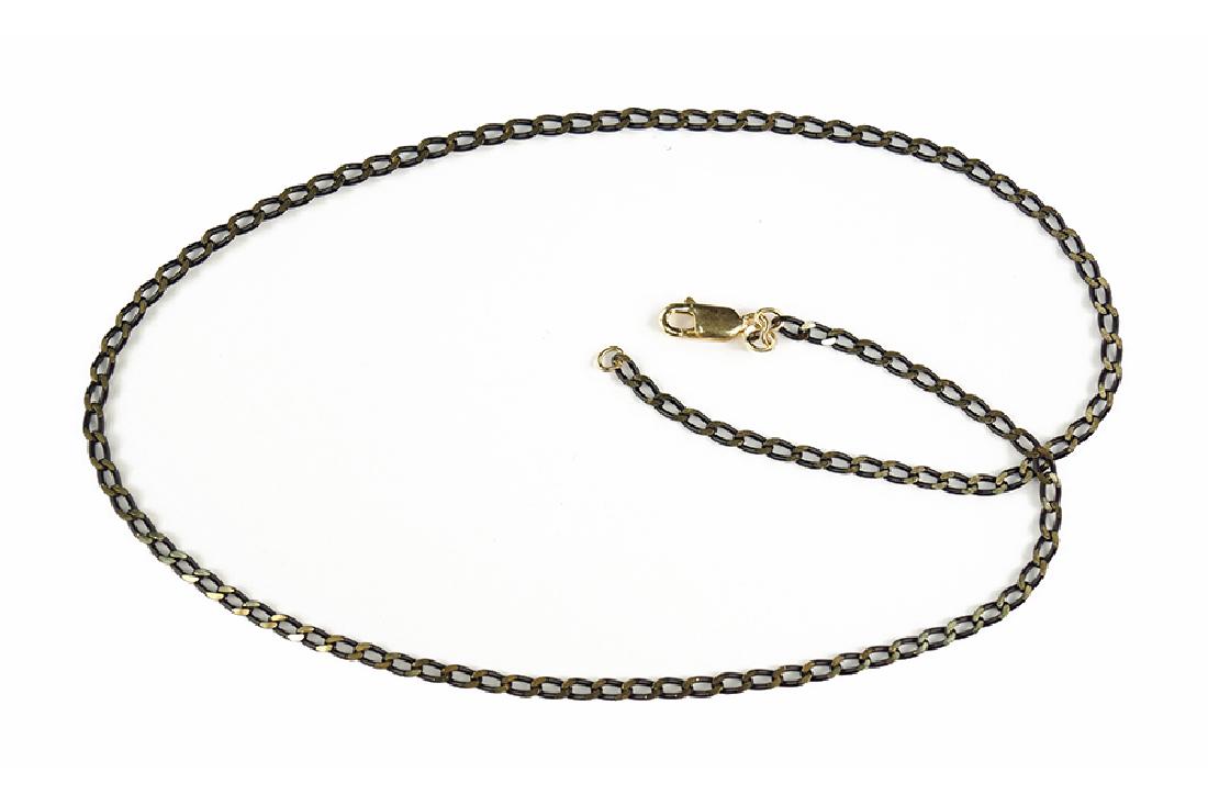 An 18 Karat Gold Necklace. (1 of 1)