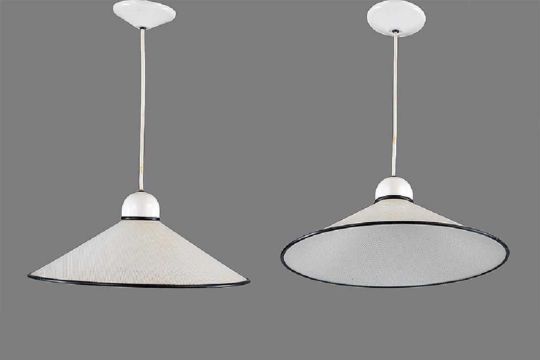 A Pair of Ron Rezek Pendant Lights. (1 of 1)