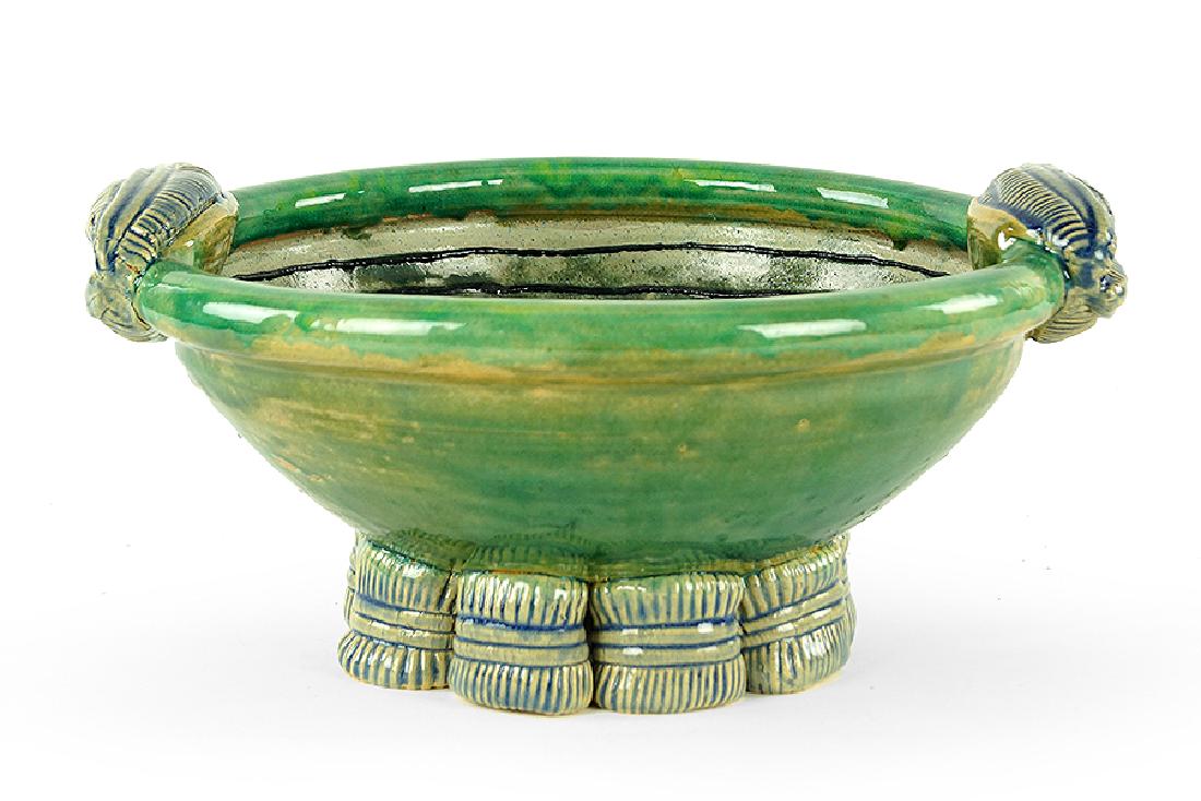 A Glazed Ceramic Bowl. (1 of 3)