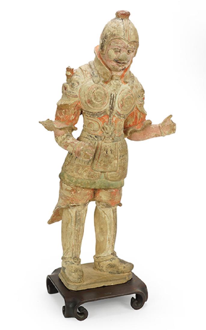 A Japanese Terra Cotta Figure. (1 of 1)