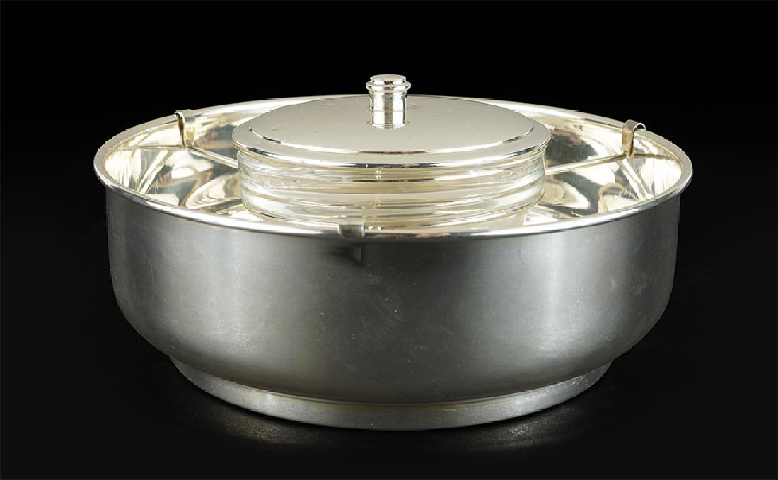 An Italian .800 Silver Caviar Server. (1 of 1)