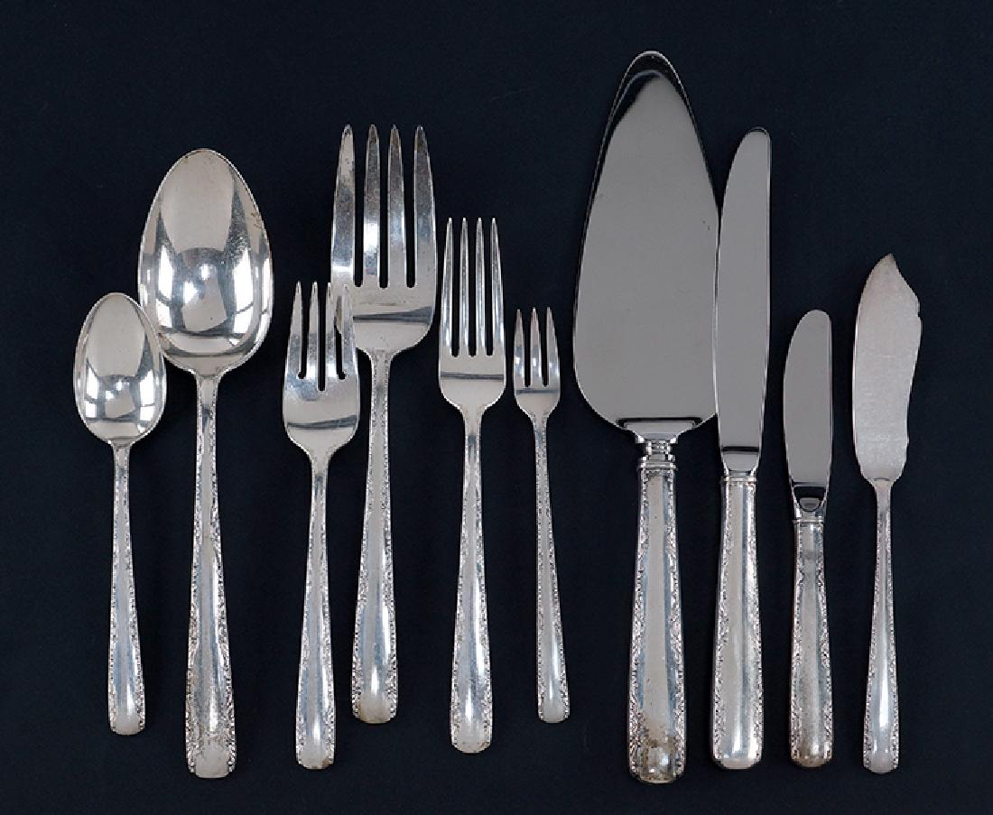 A Gorham Sterling Silver Flatware Service. (1 of 1)