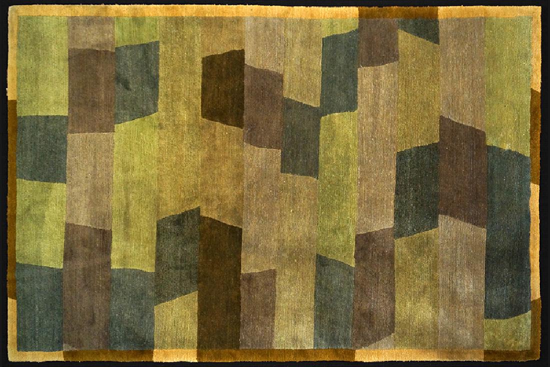 A Tufenkian Wool Rug. (1 of 3)