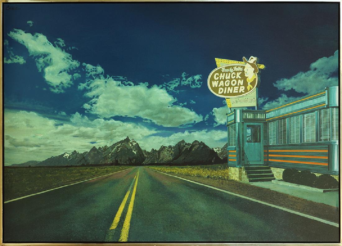 Bruce Cascia (American, Contemporary) Howdy Folks. (1 of 1)