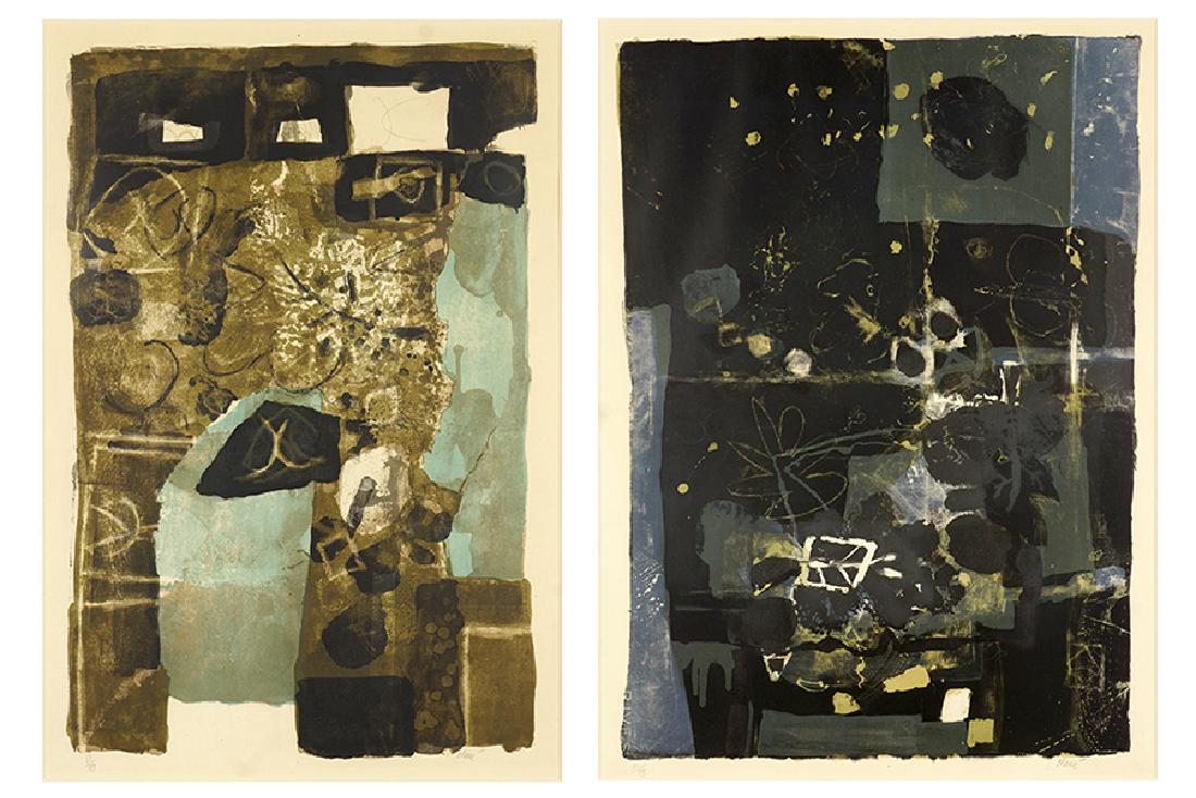 Antoni Clave (Spanish, 1913-2005) Composition. (1 of 3)