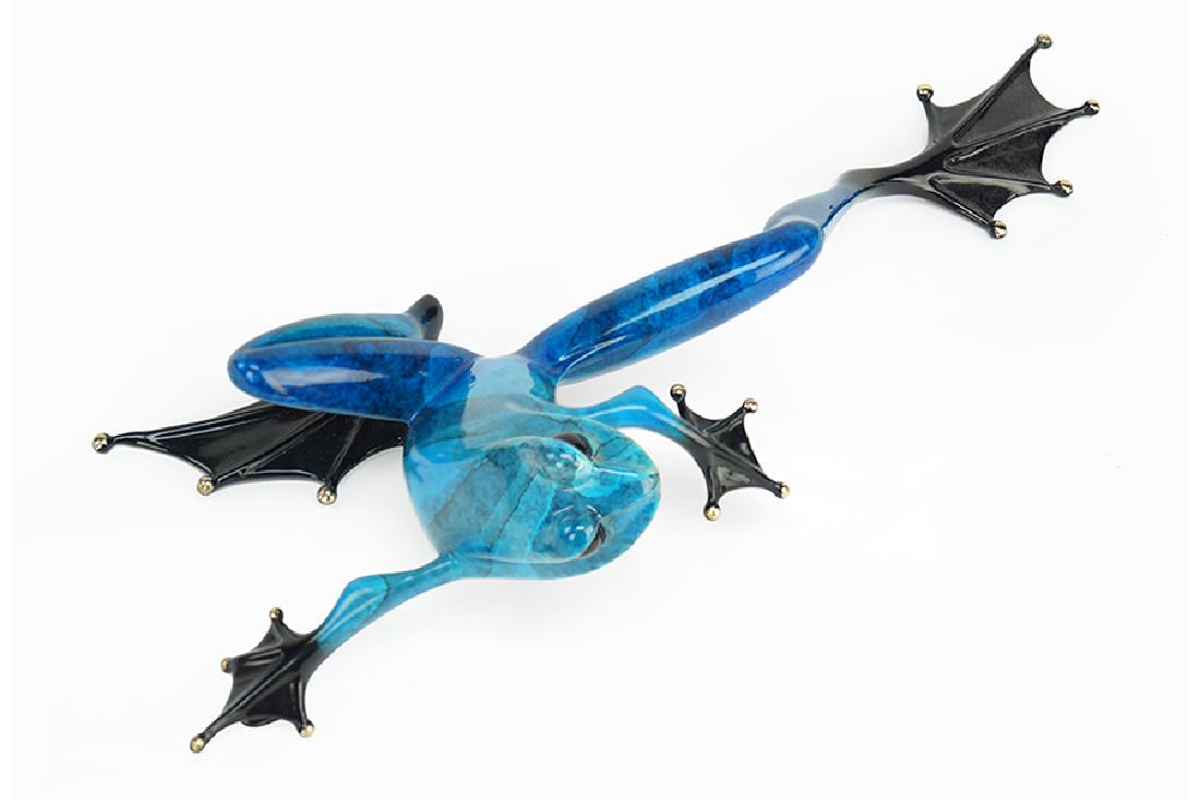 Tim Cotterill (British, 1950) Blue Frog. (1 of 1)