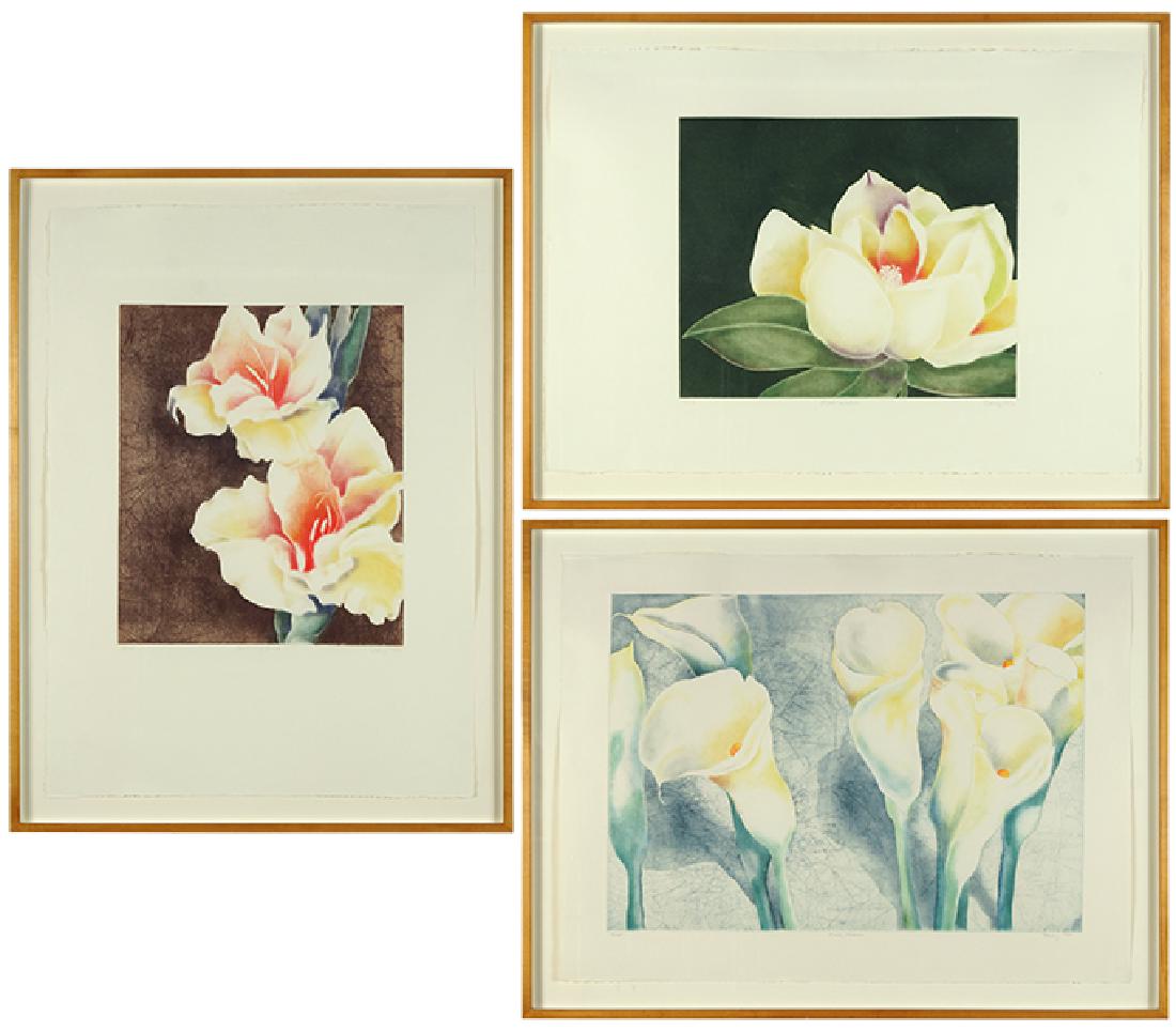 Cathleen Daly (American, B. 1940) Three Works. (1 of 4)