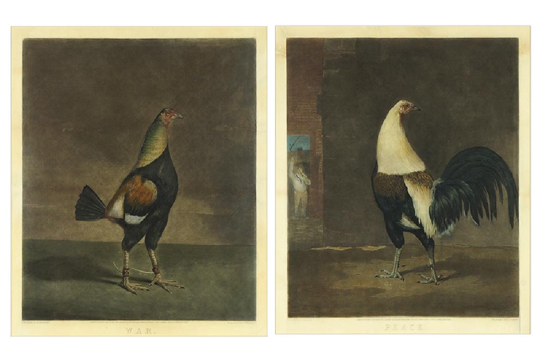 Charles Turner (British, 1774-1857) 'War' and 'Peace'. (1 of 1)