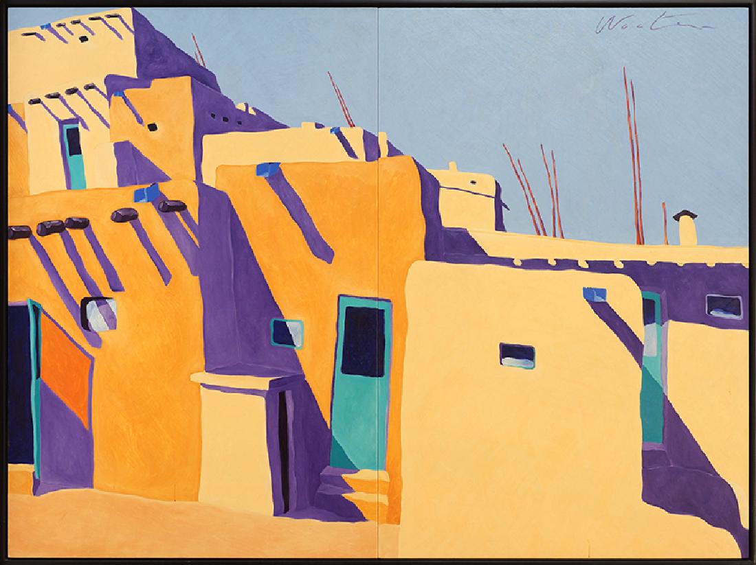 Walt Wooten (American, B. 1939) Adobe. (1 of 1)