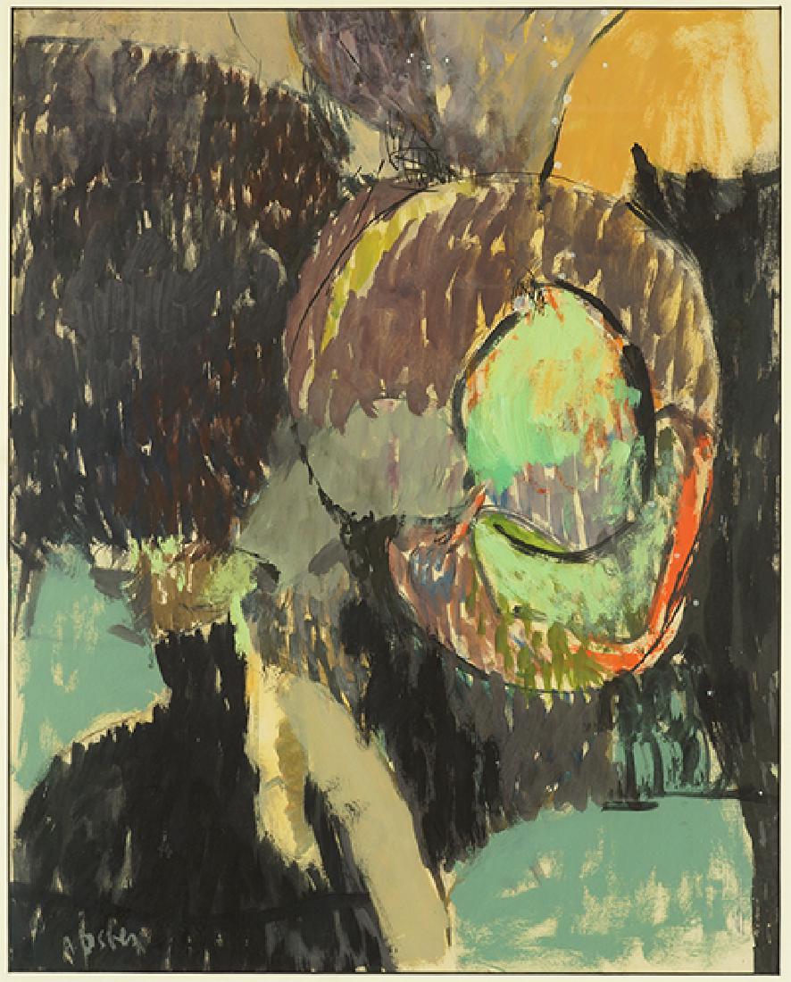 Artist Unknown (20th Century) Untitled Composition. (1 of 1)