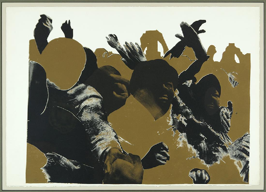 Rafael Canogar (Spanish, B. 1935) Title Unknown. (1 of 1)