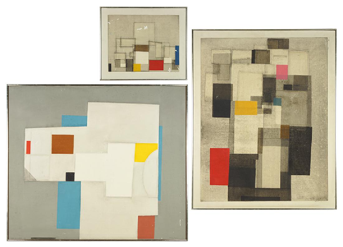 Norio Azuma (Japanese/American, 1928-2004) Three Works. (1 of 4)