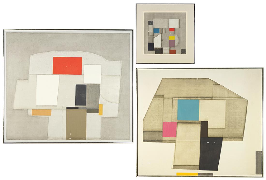 Norio Azuma (Japanese/American, 1928-2004) Three Works. (1 of 4)