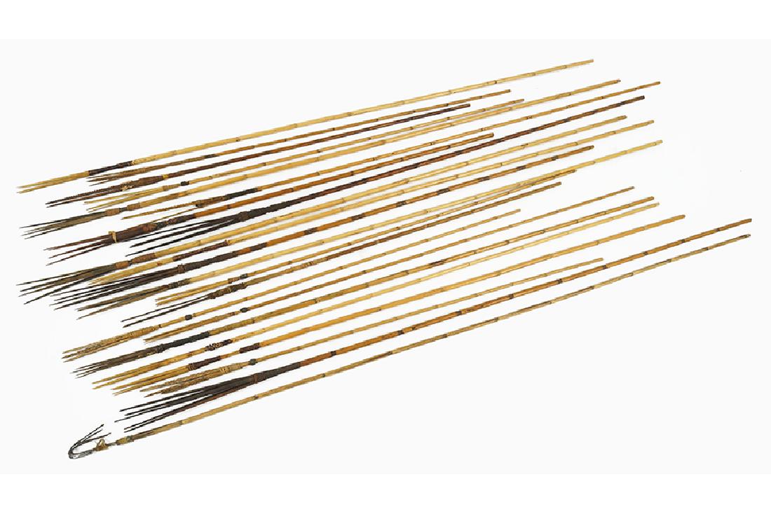 A Collection Of Fishing Spears. (1 of 2)