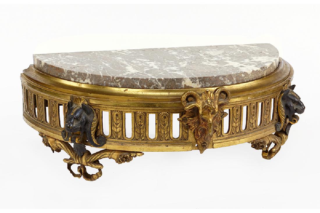 A Wall Mounted Console Table. (1 of 12)