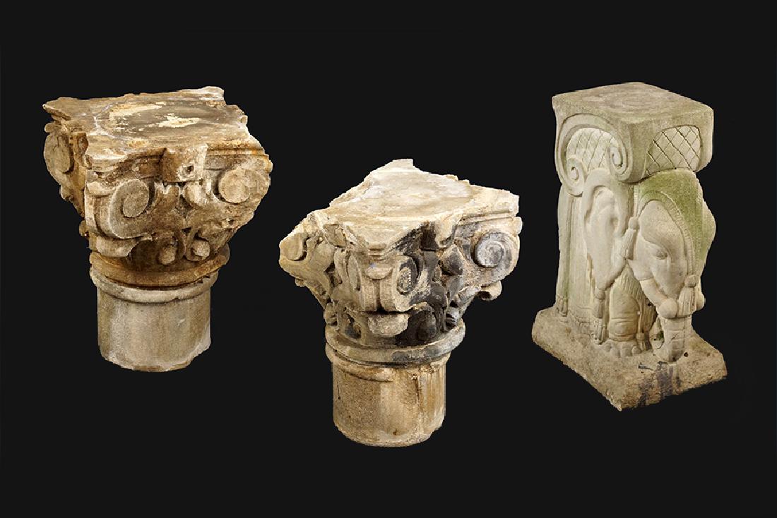 A Concrete Elephant Garden Sculpture. (1 of 1)