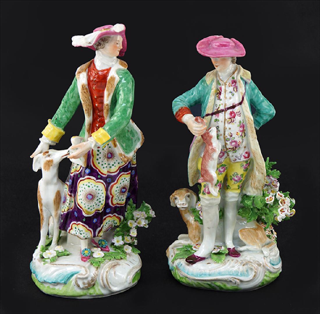 Two Porcelain Figures. (1 of 7)