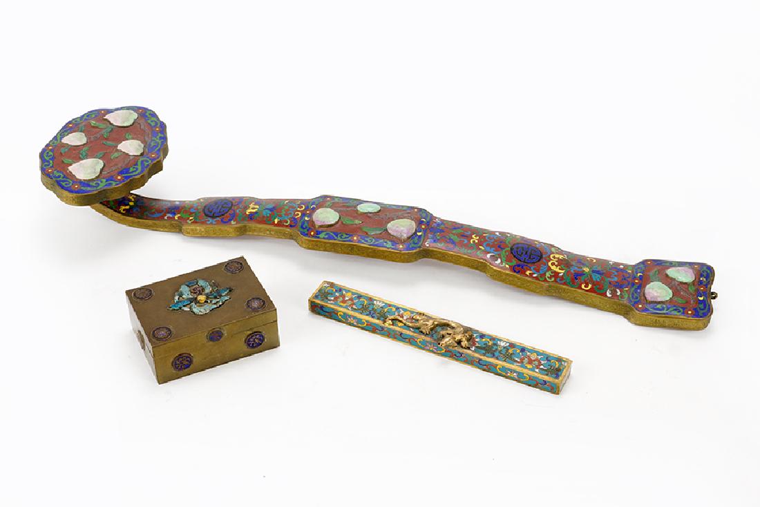 A Cloisonne Scepter. (1 of 1)