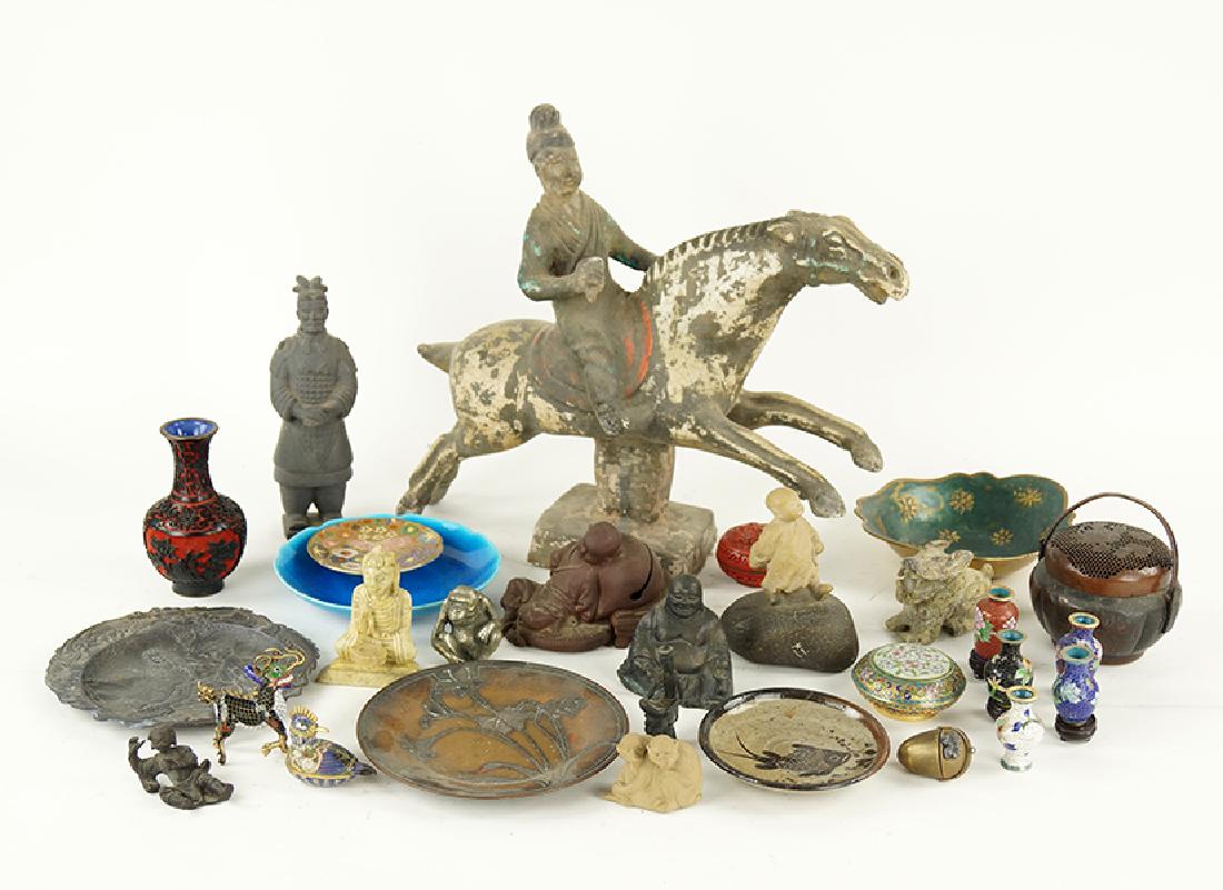 A Han Dynasty Style Horse and Rider. (1 of 1)