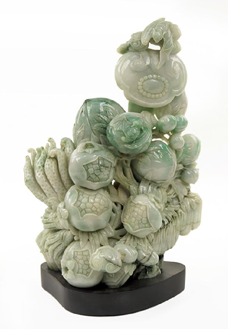 A Chinese Carved Stone Sculpture. (1 of 1)