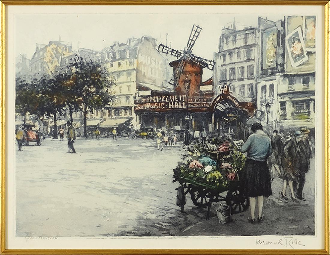 Manuel Robbe (French, 1872-1936) Moulin Rouge. (1 of 1)