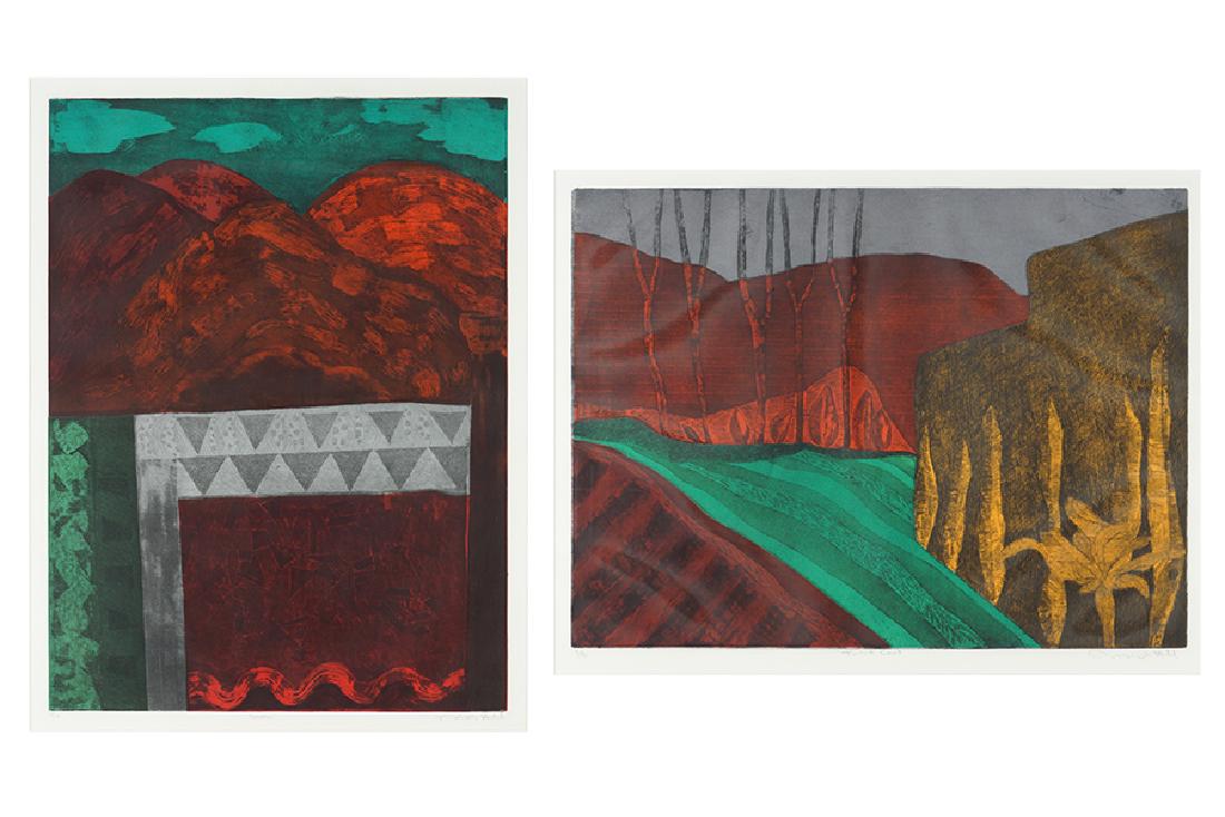 Nicholas Hill (American, B. 1952) Two Works. (1 of 3)