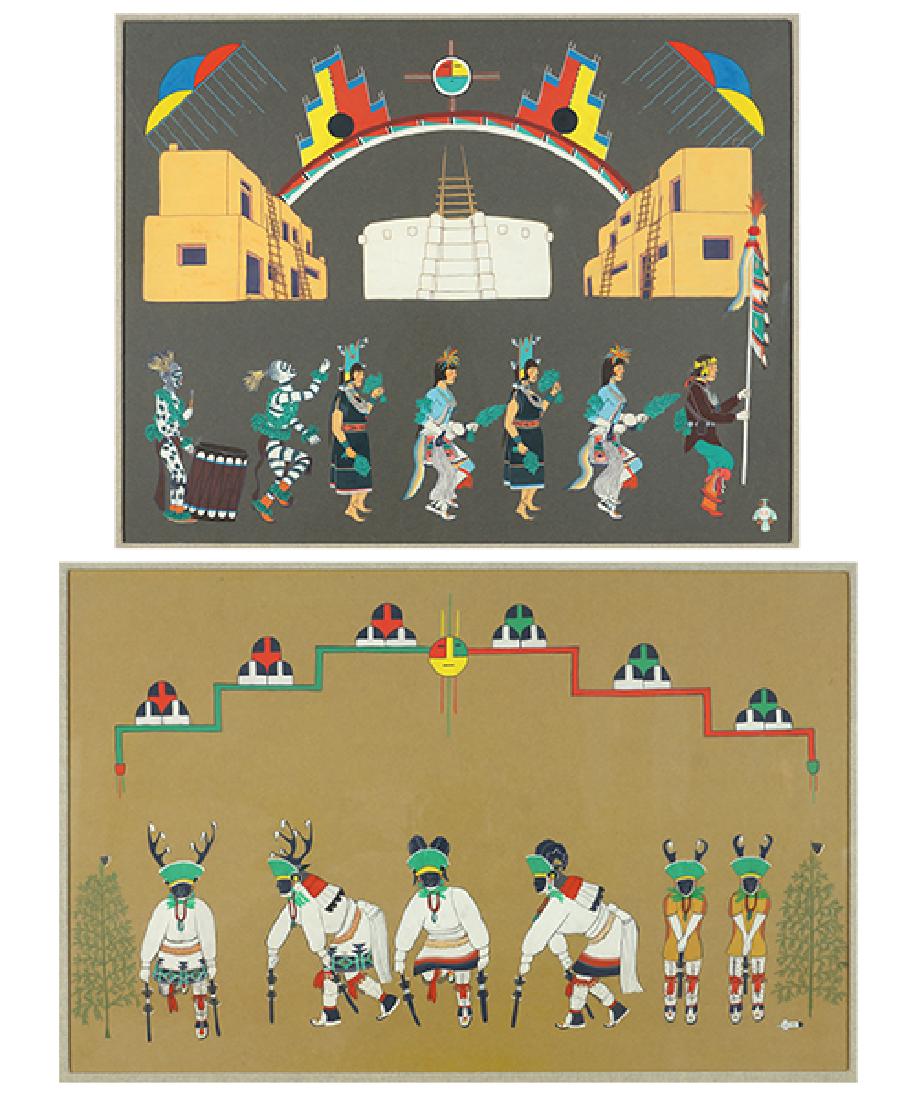 See-Ru (Pueblo, 20th Century) Dance. (1 of 7)