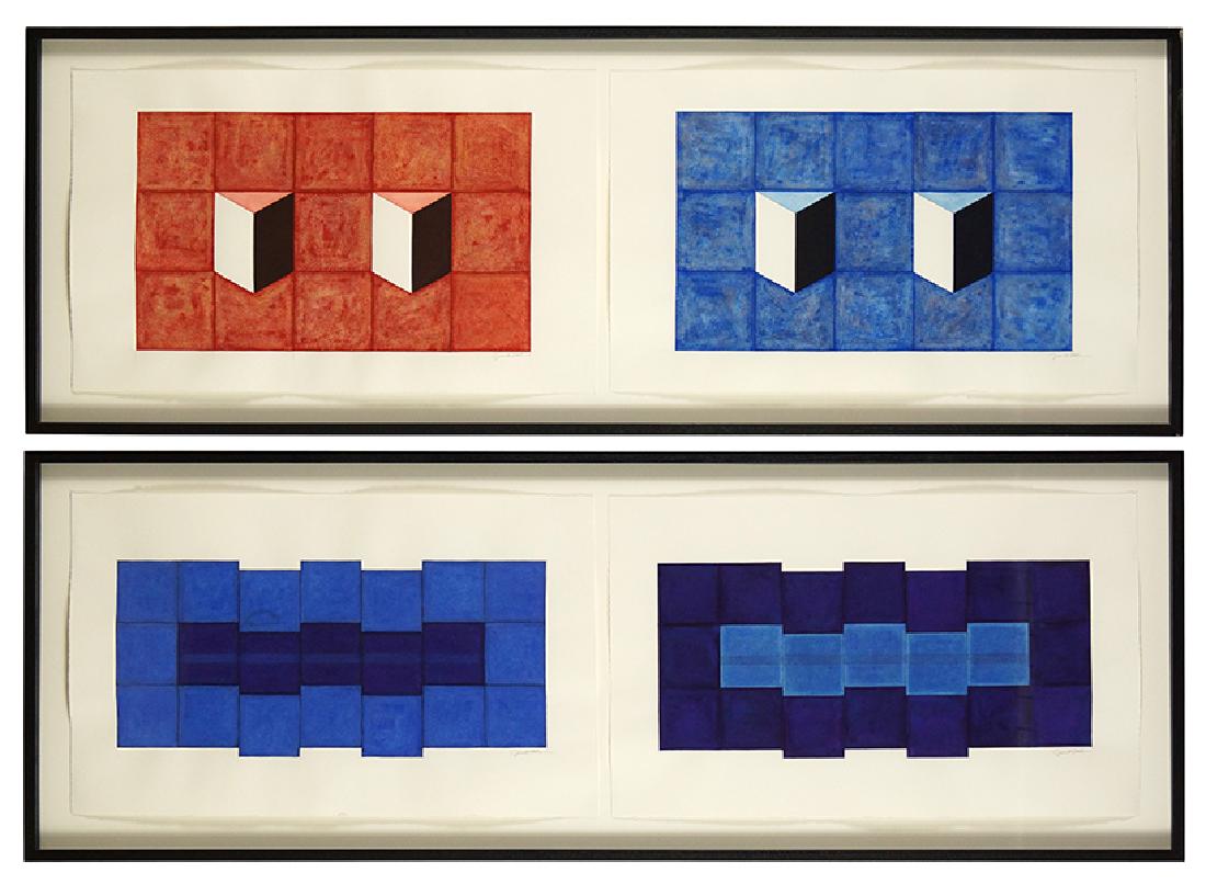 Jae H. Hahn (American, B. 1954) Untitled. (1 of 3)