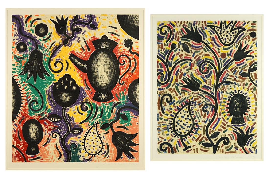 Dan Rizzie (American, B. 1951) Two Works. (1 of 3)