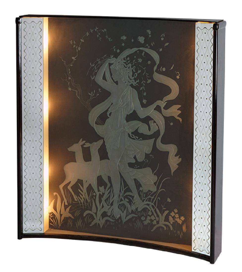 An Art Deco Console Light. (1 of 2)