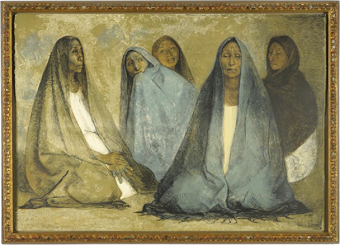 Francisco Zuniga (Costa Rican, 1912-1998) Grupo de (1 of 1)