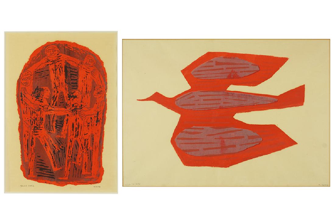 Margo Hoff (American, 1912-2008) Two Works. (1 of 15)