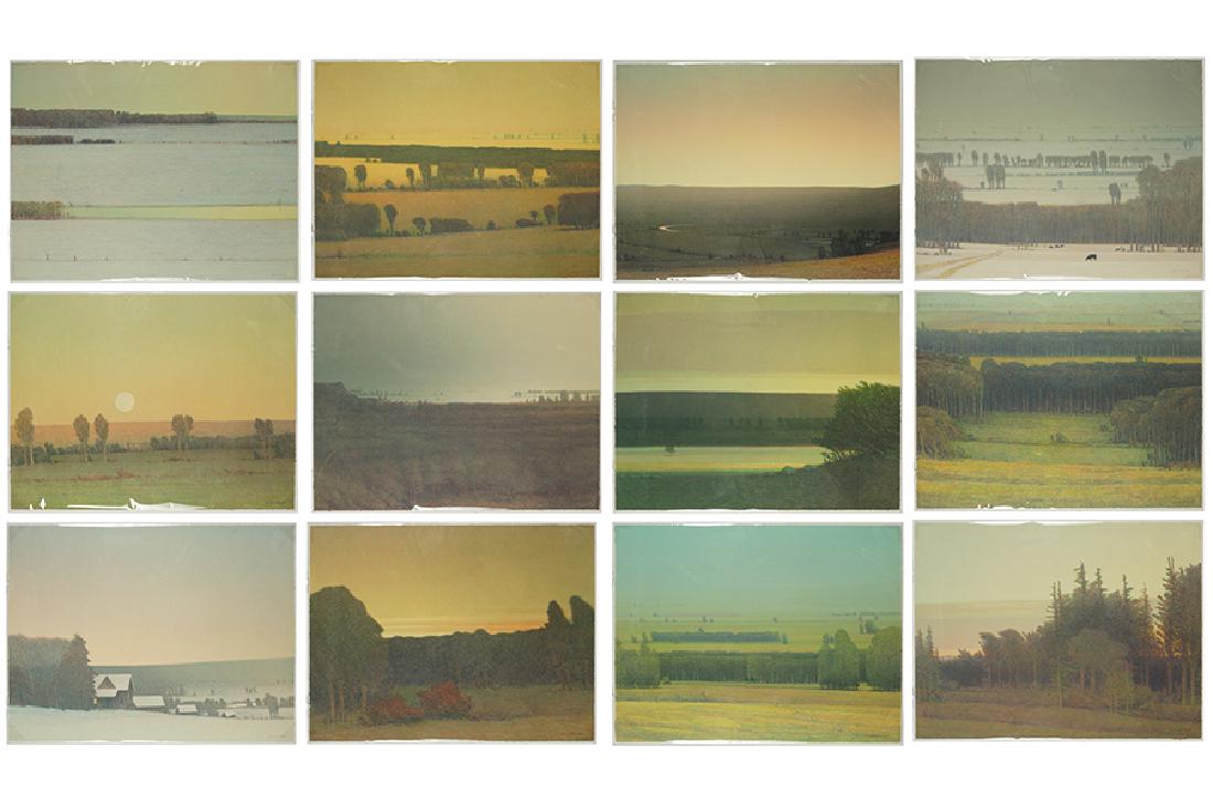 Russell Chatham (American, B. 1939) Missouri: (1 of 6)