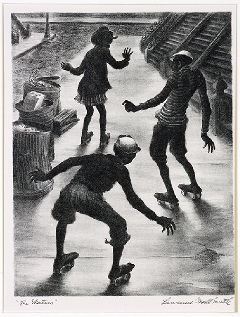 Lawrence Beall Smith (American, 1909-1995) The Skaters. (1 of 1)