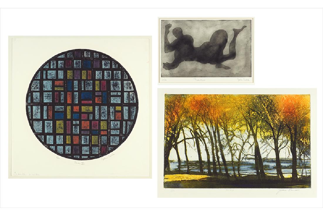 John Culik (American, B. 1926) Two Works. (1 of 1)