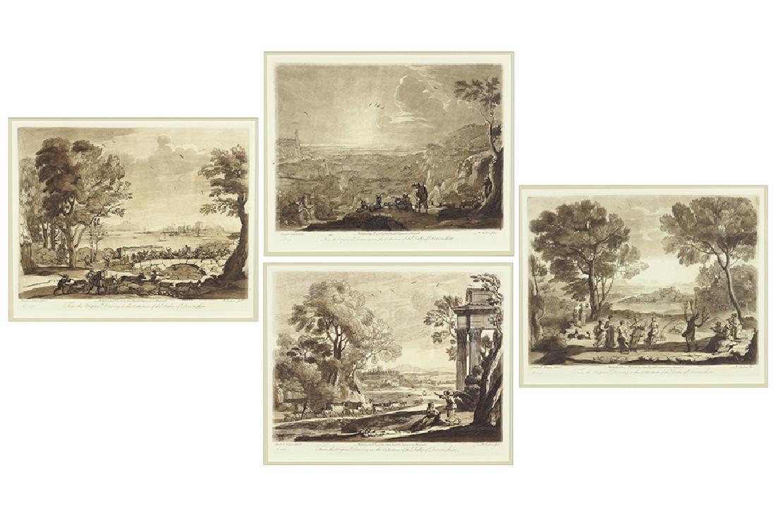 Richard Earlom (British, 1743-1822) Four Landscapes (1 of 1)