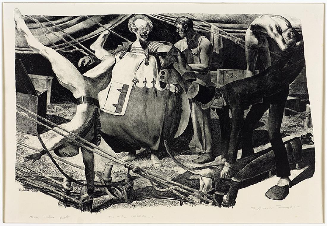 Robert Riggs (American, 1896-1970) On the Lot. (1 of 1)