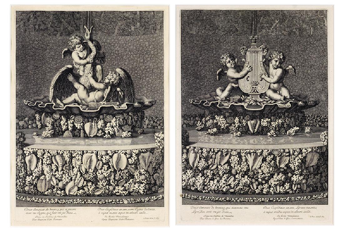 Pierre Le Pautre (French, 1652-1716) Fountains of (1 of 1)
