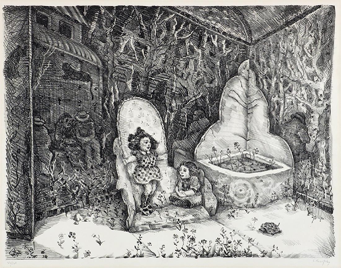 Seymour Rosofsky (American, 1924-1981) The Fountain. (1 of 1)