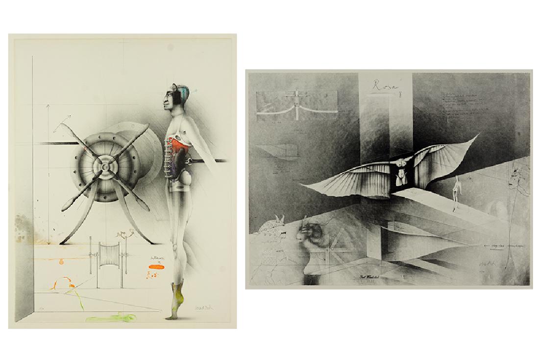 Paul Wunderlich (German, 1927-2010) Two Works. (1 of 1)