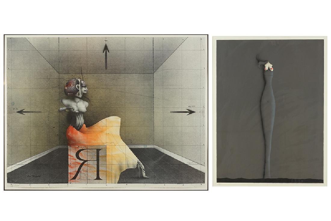 Paul Wunderlich (German, 1927-2010) Buhnenbild. (1 of 1)