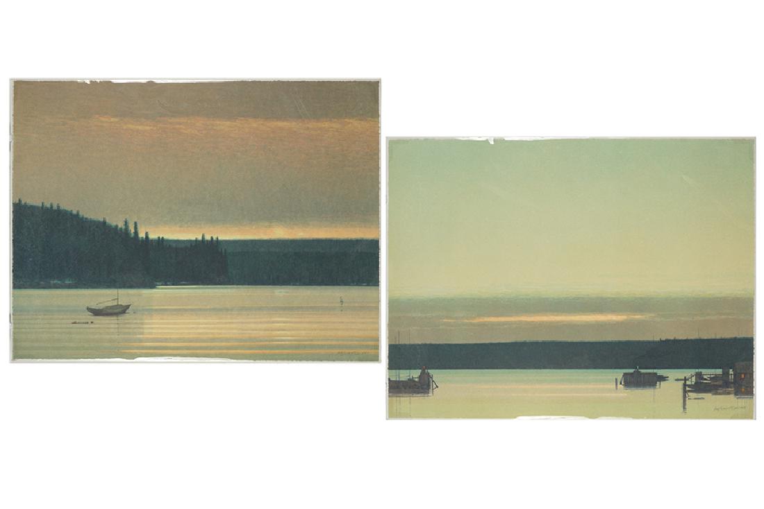 Russell Chatham (American, B. 1939) Two Works. (1 of 1)