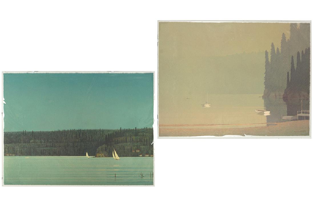 Russell Chatham (American, B. 1939) Two Works. (1 of 1)