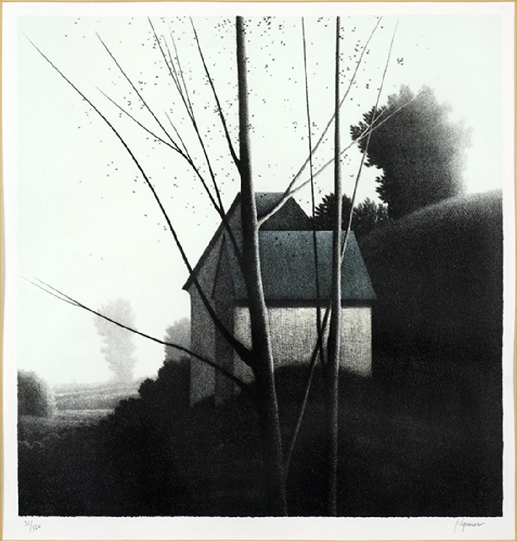 Robert Kipniss (American, B. 1931) Green Roofs. (1 of 1)