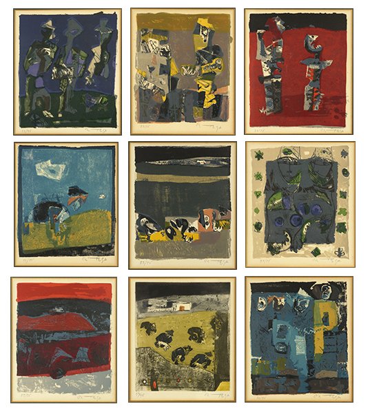 Jose Ortega (Spanish, 1921-1990) La Moisson. (1 of 12)