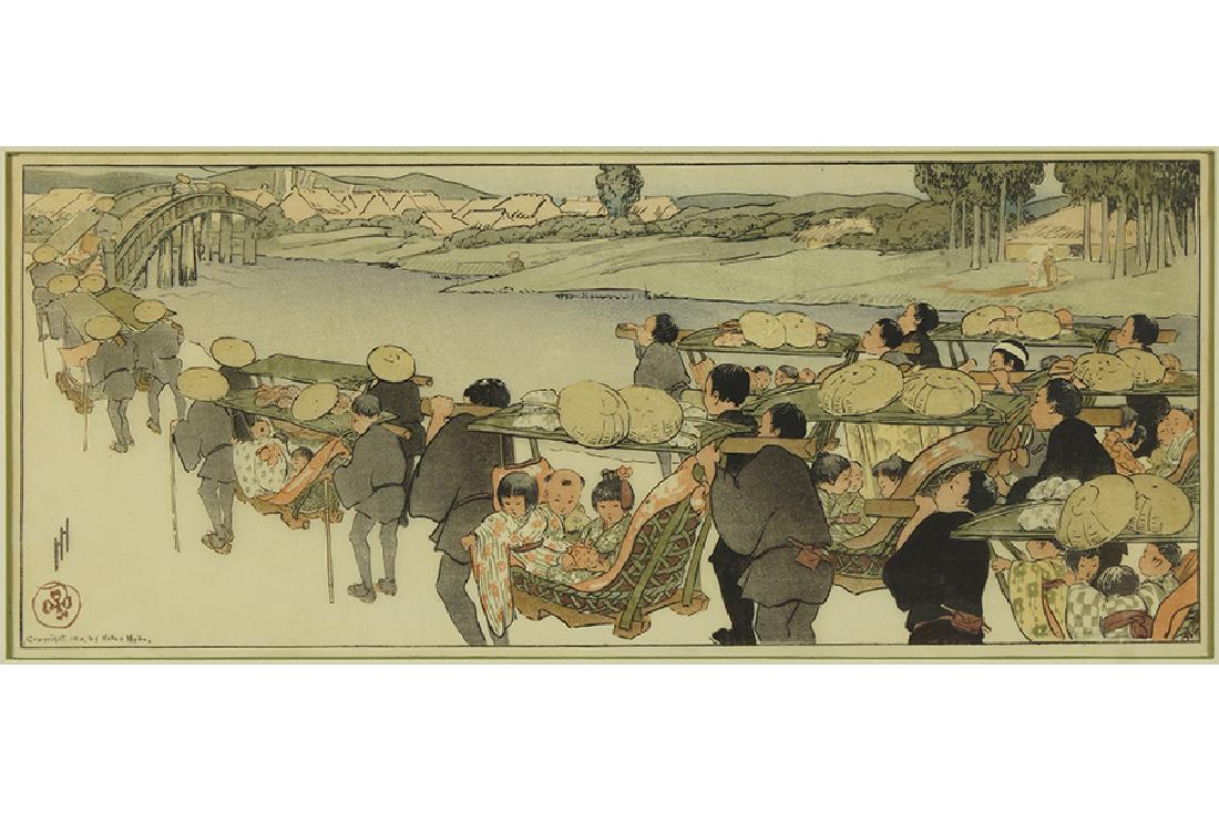 Helen Hyde (American, 1868-1919) Going to the Fair. (1 of 5)