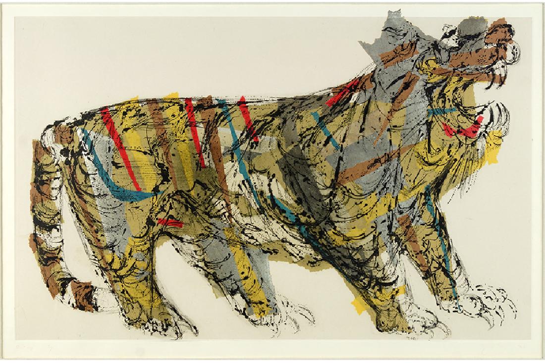 Misch Kohn (American, 1916-2002) Tiger. (1 of 1)